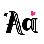 fonts keyboard & emoji android application logo